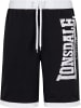 Lonsdale Short "Clennell" in Schwarz