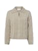 MOSS COPENHAGEN Strickpullover MSCHPavana Peony in grau - 0001