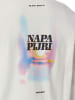 Napapijri Langarmshirt Lodestar in ecru mehrfarbig