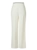 More & More Bundfaltenhose in off white