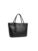 collezione alessandro Schultertasche " Paris " in schwarz