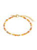 Noelani Armband Edelstahl, IP Gold in Orange