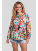IZIA Women Blouse in Multicolour Pink