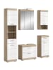 ebuy24 Badmöbelset Lambada Weiß 164 x 34 cm