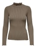 JDY Stricktop 'FRANSISKA' in Braun