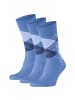 Burlington Socken 3er Pack in Hellblau