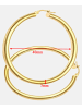 Vanlere Creolen aus 375 Gelbgold