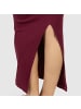 SMILODOX Maxi Dress Aveline in Bordeaux