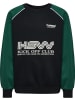 Hummel Kinder Sweatshirt "Oversized Crew Hsw" in Grün