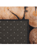 Beliani Kurzflor KARDERE in Braun/Schwarz - (W) 80 x (H) 0.5 x (L) 150 cm