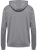 Hummel Hummel Kapuzenpullover Hmlauthentic Multisport Herren Atmungsaktiv Schnelltrocknend in GREY MELANGE