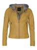 Maze Lederjacke 42021133 in gelb