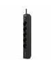 Inca INCA Steckdosenleiste IPW-44TU 5 fach, 3xUSB-A+1xUSB-C, in Schwarz