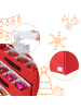 relaxdays Weihnachtskugel-Aufbewahrungsbox in Rot - (B)73 x (H)40 x (T)36,5 cm