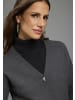Laura Scott Strickjacke in grau mélange