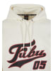 FUBU Sweat & Fleece - Hoody in offwhite/black/red
