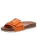 Verbenas Pantoletten in orange