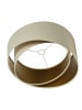 Licht-Erlebnisse Pendelleuchte Ø 50 x (T)107 cm in Weiß Creme Gold