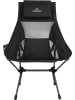 Normani Outdoor Sports Campingstuhl Peawanuck in Schwarz