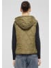 Urban Classics Urban Classics Ladies Super Light Puffer Vest in olive