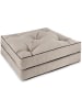Aspero 2 Stuhlkissen 58x58 cm Cartagena in Beige