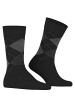 Burlington Socken 1er Pack in Schwarz/Grau