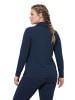 Ulla Popken Langarmshirt in marine