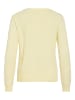 Vila Strickpullover in Pastel Yellow
