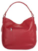 Cluty Shopper echt Leder in rot