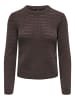 ONLY Strickpullover in Seal Brown