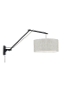 GOOD&MOJO Wandlampe Andes - Bambus Schwarz/Natürlich - 95x47x55cm