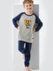 Schiesser Pyjama Rat Henry in grau-mel.