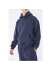 COFI 1453 Oversize Fit Basic Hoodie in Blau-Smoke