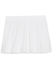 Puma Sportrock "TeamGoal Skirt" in Weiß