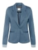 Kaffe Blazer Kinnie Regular fit in Bering Sea/Chalk Stripe