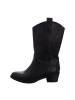 Esgano Damenlangschaftstiefel kalt Absatz  in  Schwarz