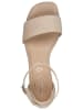 Tamaris Sandalen in Beige