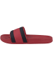 Tommy Hilfiger Badelatschen Rubber Th Flag Pool Slide in rot