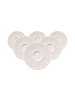 Seltmann Weiden 6er Set Untertassen Life Fashion in ø 13,5 cm in Posh Rose