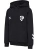 Hummel Kinder Hoodie "Hmlcelebrating Story Hoodie" in Schwarz