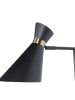 Beliani Wandleuchten MELAWI in Schwarz/Gold - (W) 36 x (H) 70 x (L) 16 cm