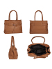 Cluty Handtasche in cognac