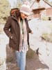 WITT WEIDEN Canvasjacke in schoko