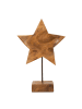 Mauro Ferretti Braune Holzskulptur, 28 x 12 x 42 cm