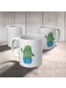 Mr. & Mrs. Panda Kindertasse Kaktus Heilig ohne Spruch in Weiß