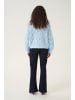CULTURE Strickjacke CUkimmy Oversize fit in Cashmere Blue Melange