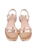 Ital-Design Sandale & Sandalette in Champagner