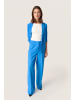 Soaked in Luxury Pants Suiting SLCorinne Gerade Passform in Palace Blue