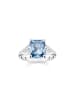 Thomas Sabo Ring Aqua Stein in silber, blau