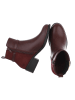 Ital-Design Stiefelette in Weinrot